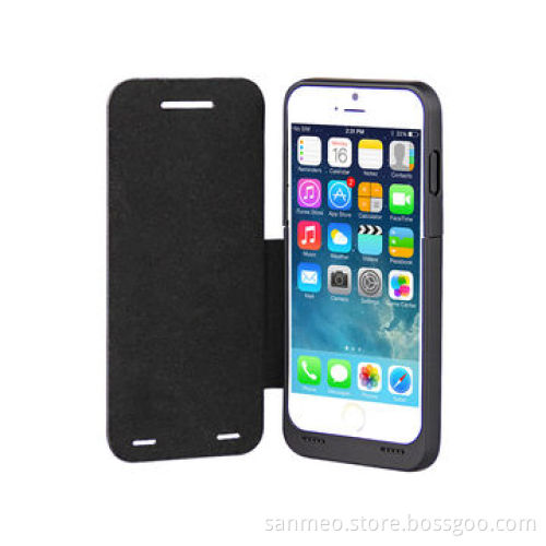 3500mAh Power Bank Cases for iPhone 6, with Leather Cover, Full body protection for iPhone